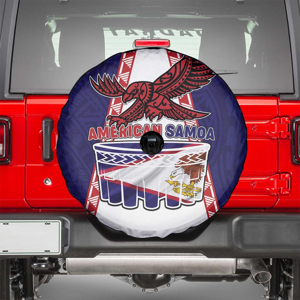 American Samoa Flag Day Spare Tire Cover Flag Style LT05 - Polynesian Pride