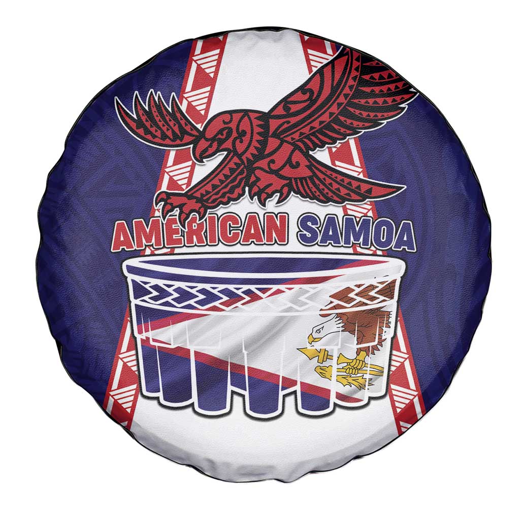 American Samoa Flag Day Spare Tire Cover Flag Style LT05 - Polynesian Pride