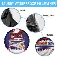 American Samoa Flag Day Spare Tire Cover Flag Style LT05 - Polynesian Pride