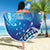 Polynesia Autism Awareness Beach Blanket Be In Awe Of My 'Tism