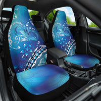 Polynesia Autism Awareness Car Seat Cover Be In Awe Of My 'Tism LT05 One Size Blue - Polynesian Pride