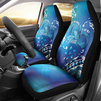Polynesia Autism Awareness Car Seat Cover Be In Awe Of My 'Tism LT05 - Polynesian Pride