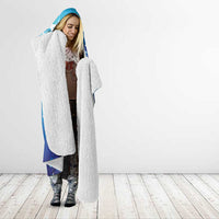 Polynesia Autism Awareness Hooded Blanket Be In Awe Of My 'Tism LT05 - Polynesian Pride