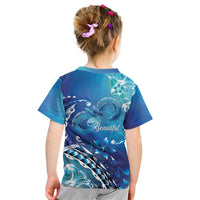 Polynesia Autism Awareness Kid T Shirt Be In Awe Of My 'Tism LT05 - Polynesian Pride