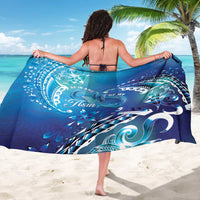 Polynesia Autism Awareness Sarong Be In Awe Of My 'Tism LT05 - Polynesian Pride