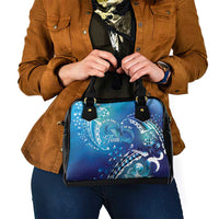 Polynesia Autism Awareness Shoulder Handbag Be In Awe Of My 'Tism LT05 - Polynesian Pride