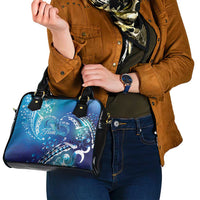 Polynesia Autism Awareness Shoulder Handbag Be In Awe Of My 'Tism LT05 - Polynesian Pride