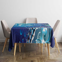 Polynesia Autism Awareness Tablecloth Be In Awe Of My 'Tism LT05 - Polynesian Pride