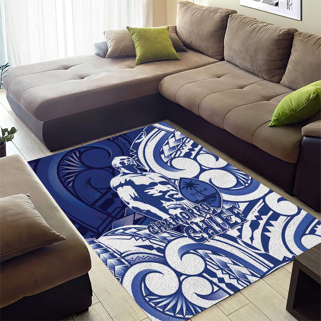 Guam Chief Kepuha Area Rug Chamorro Pride LT05 - Polynesian Pride