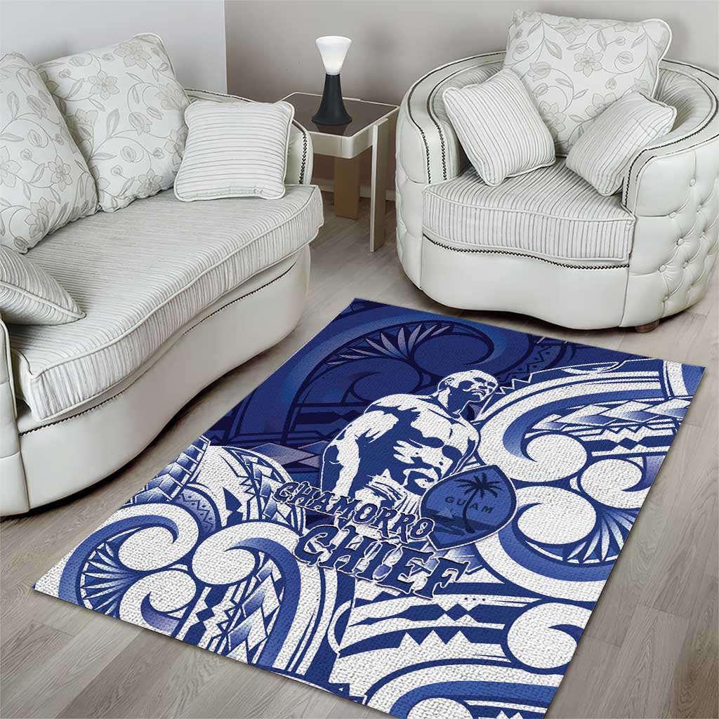 Guam Chief Kepuha Area Rug Chamorro Pride LT05 - Polynesian Pride