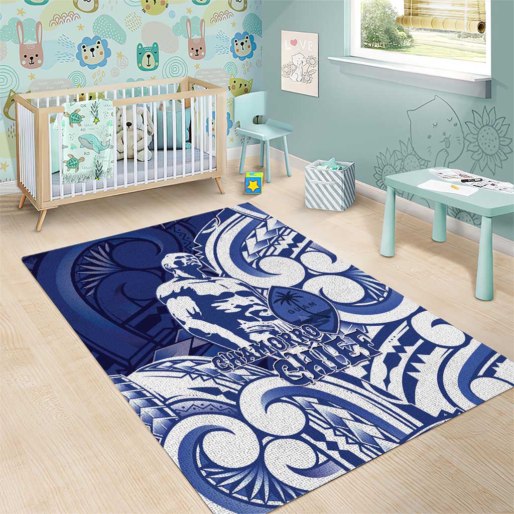 Guam Chief Kepuha Area Rug Chamorro Pride LT05 - Polynesian Pride