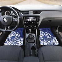Guam Chief Kepuha Car Mats Chamorro Pride LT05 Set 2pcs - Front Blue - Polynesian Pride