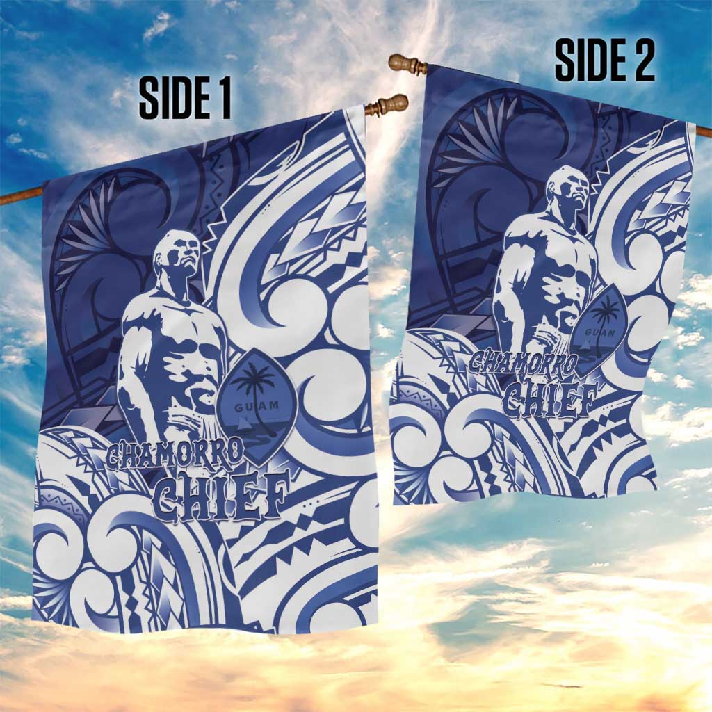 Guam Chief Kepuha Garden Flag Chamorro Pride LT05 - Polynesian Pride