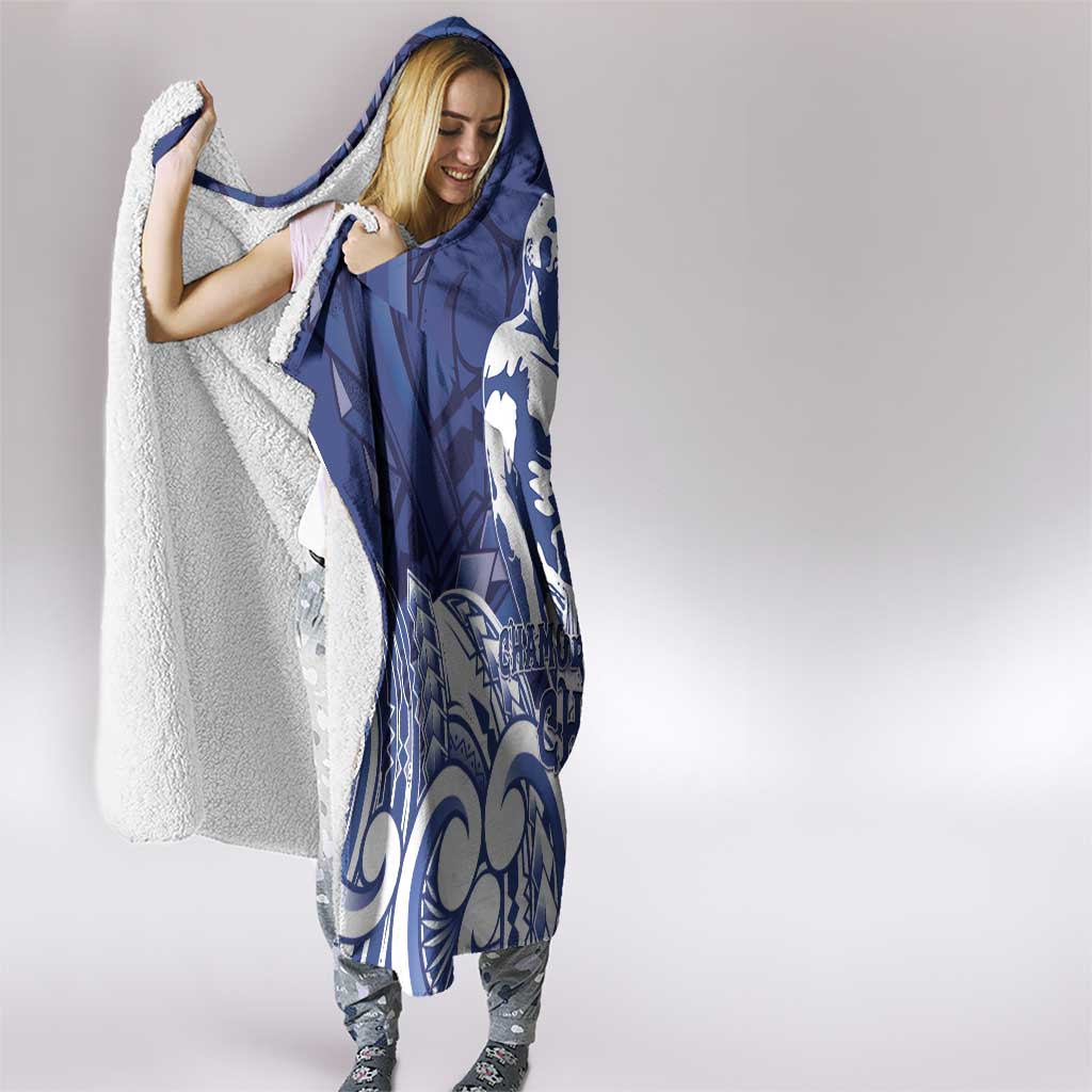 Guam Chief Kepuha Hooded Blanket Chamorro Pride LT05 - Polynesian Pride