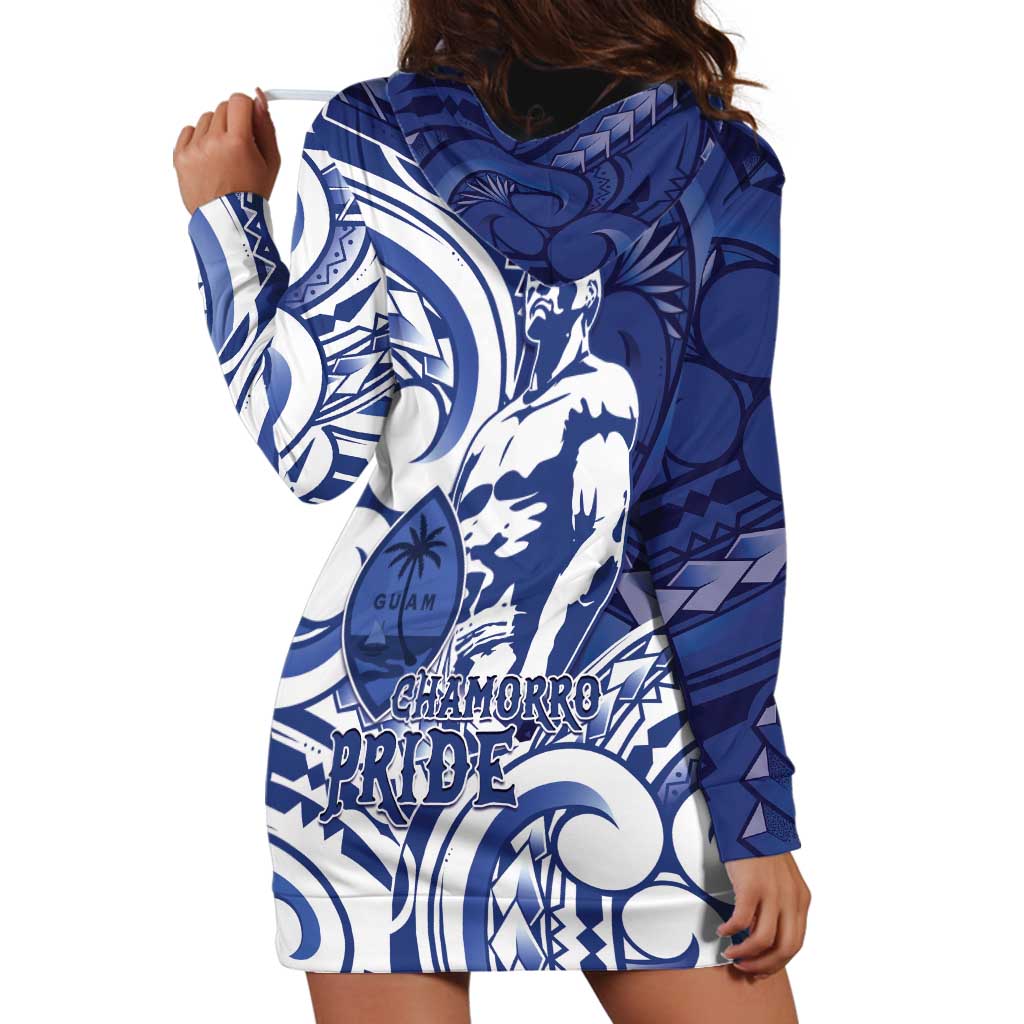 Guam Chief Kepuha Hoodie Dress Chamorro Pride LT05 - Polynesian Pride