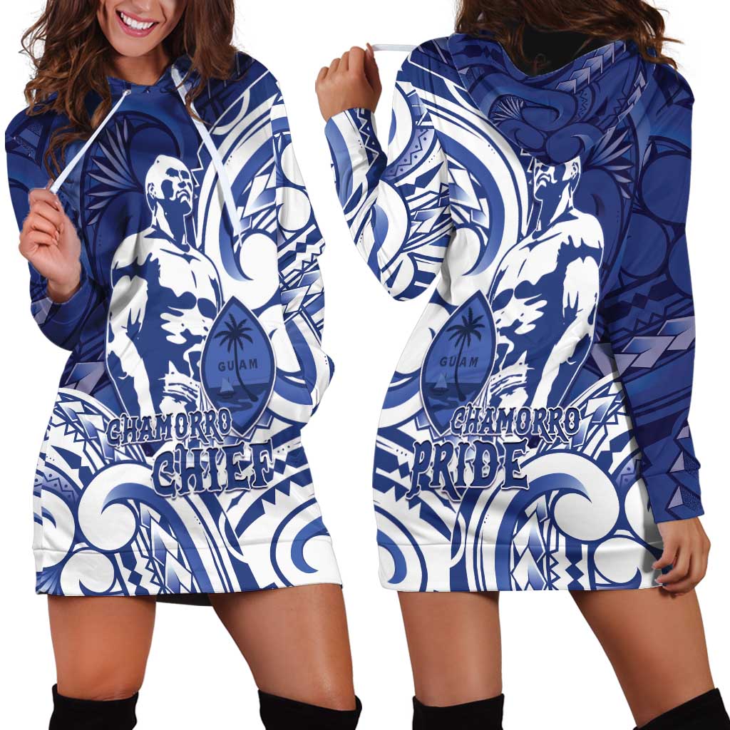 Guam Chief Kepuha Hoodie Dress Chamorro Pride LT05 - Polynesian Pride