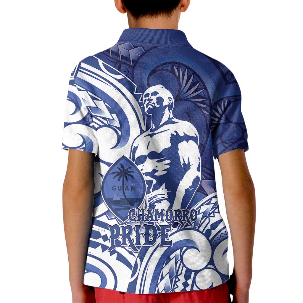 Guam Chief Kepuha Kid Polo Shirt Chamorro Pride LT05 - Polynesian Pride