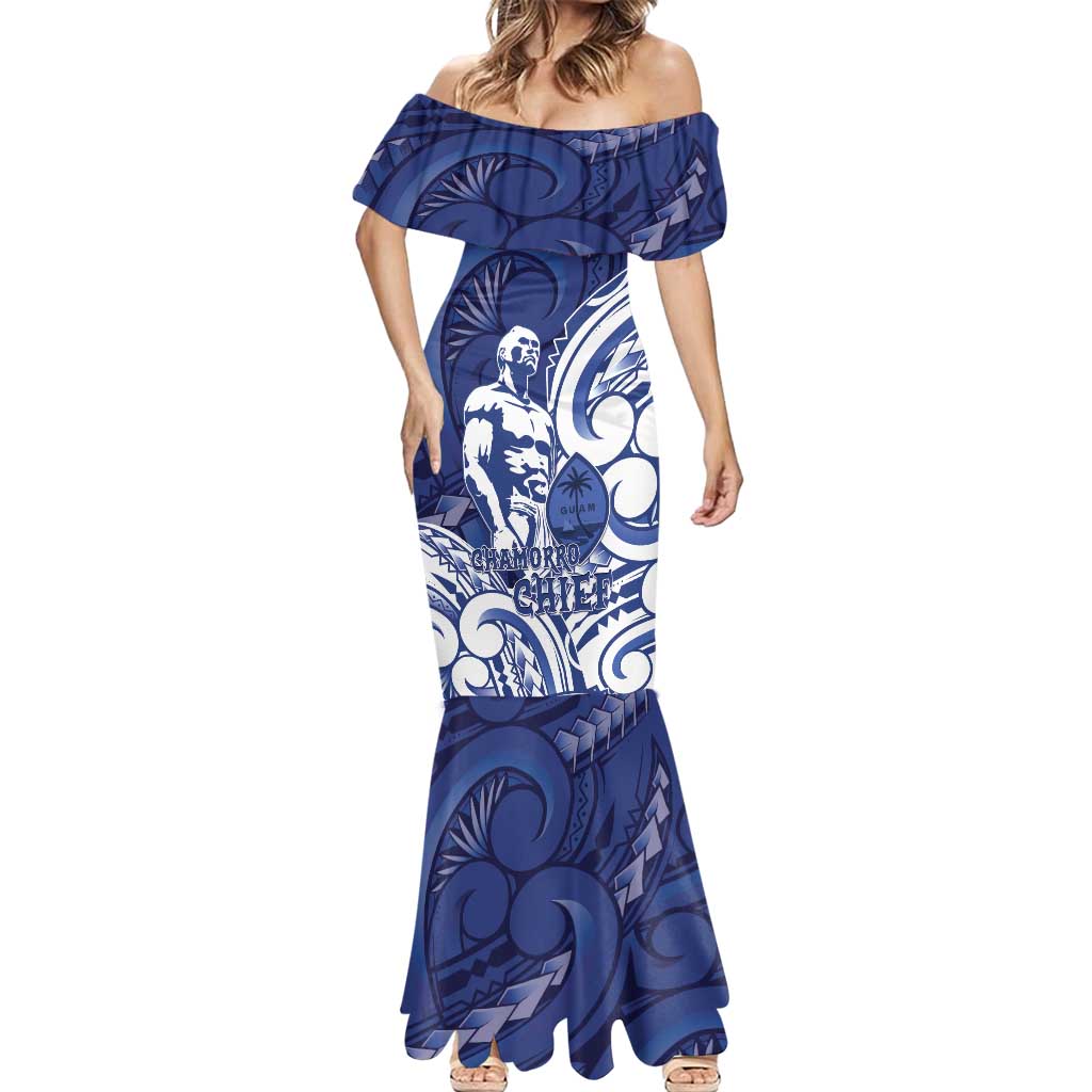 Guam Chief Kepuha Mermaid Dress Chamorro Pride LT05 - Polynesian Pride