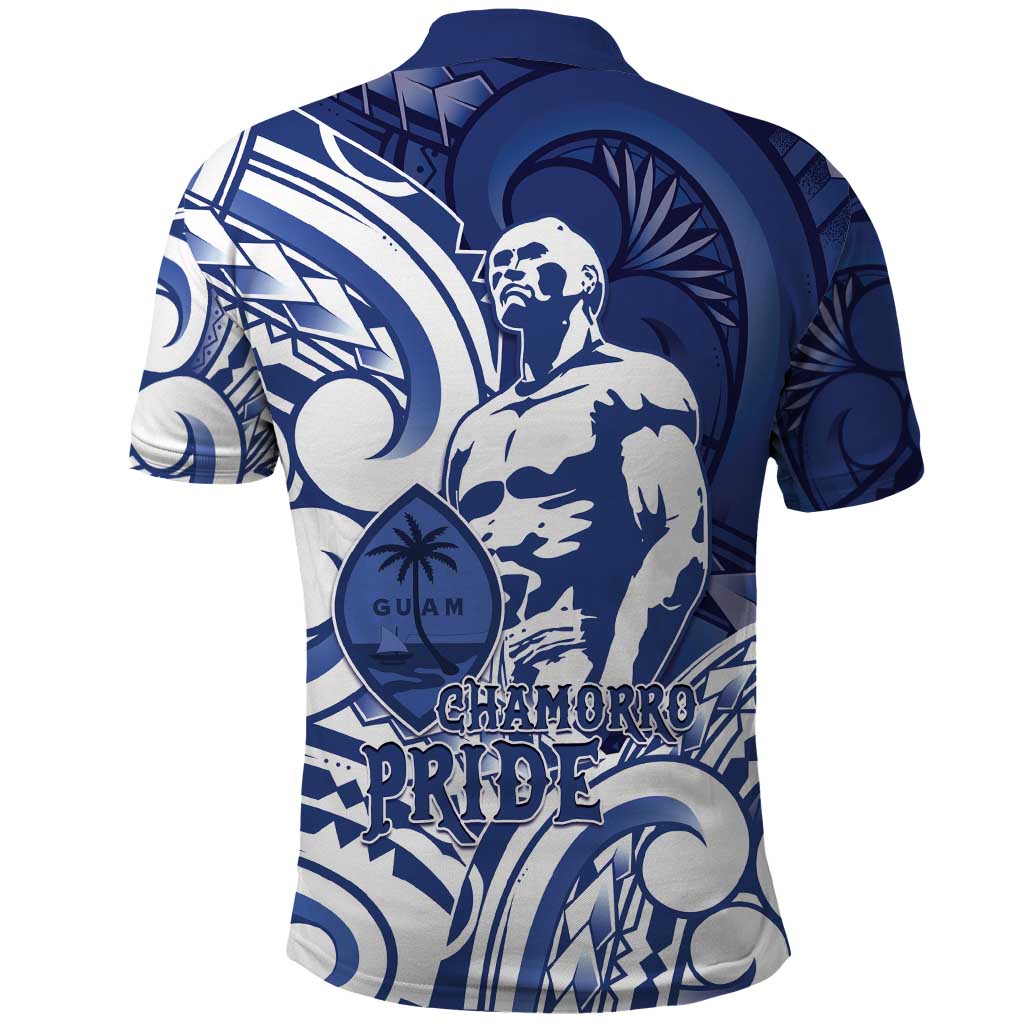 Guam Chief Kepuha Polo Shirt Chamorro Pride LT05 - Polynesian Pride
