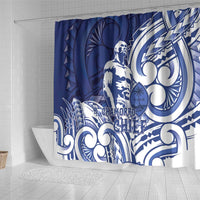 Guam Chief Kepuha Shower Curtain Chamorro Pride LT05 - Polynesian Pride