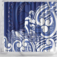 Guam Chief Kepuha Shower Curtain Chamorro Pride LT05 - Polynesian Pride