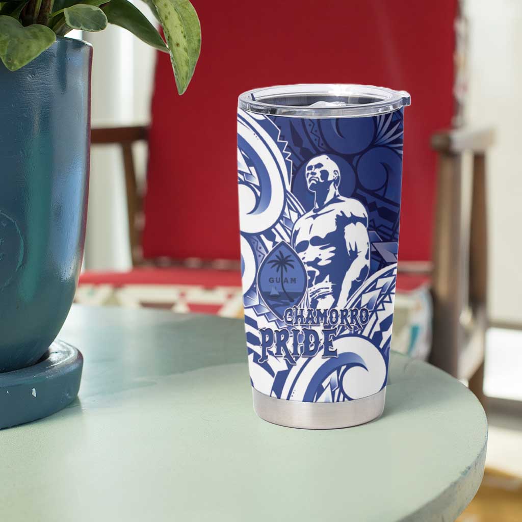 Guam Chief Kepuha Tumbler Cup Chamorro Pride LT05 - Polynesian Pride