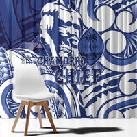 Guam Chief Kepuha Window Curtain Chamorro Pride LT05 - Polynesian Pride