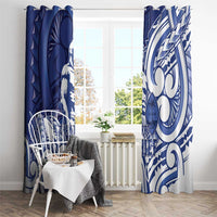 Guam Chief Kepuha Window Curtain Chamorro Pride LT05 - Polynesian Pride