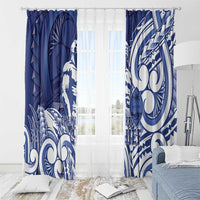 Guam Chief Kepuha Window Curtain Chamorro Pride LT05 - Polynesian Pride
