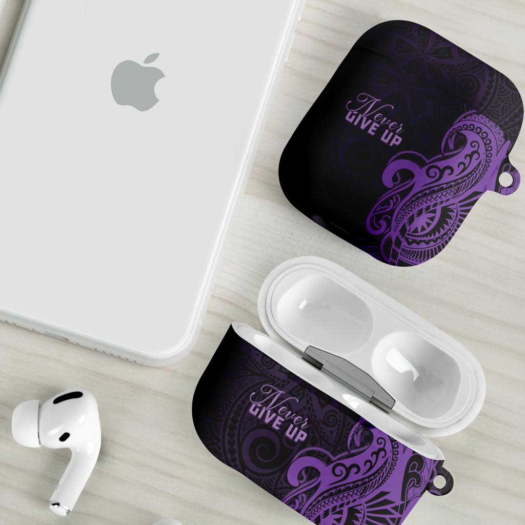 Lupus Warrior AirPods Case Never Give Up Polynesian Style LT05 - Polynesian Pride