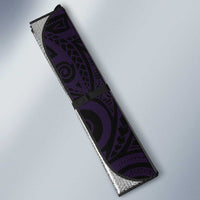 Lupus Warrior Auto Sun Shade Never Give Up Polynesian Style LT05 - Polynesian Pride