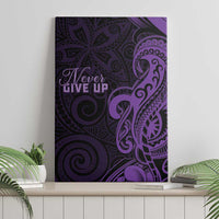Lupus Warrior Canvas Wall Art Never Give Up Polynesian Style LT05 - Polynesian Pride