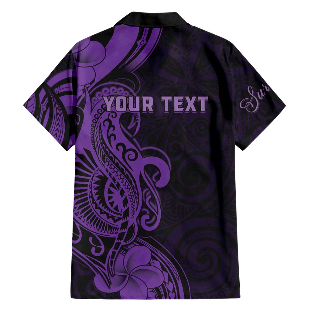 Personalised Lupus Warrior Hawaiian Shirt Never Give Up Polynesian Style LT05 - Polynesian Pride