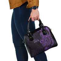 Lupus Warrior Shoulder Handbag Never Give Up Polynesian Style LT05 - Polynesian Pride