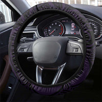 Lupus Warrior Steering Wheel Cover Never Give Up Polynesian Style LT05 - Polynesian Pride