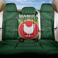 American Samoa Manu'a Cession Day Back Car Seat Cover With Polynesian Pattern LT05 One Size Green - Polynesian Pride