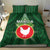 American Samoa Manu'a Cession Day Bedding Set With Polynesian Pattern