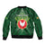 Personalized American Samoa Manu'a Cession Day Bomber Jacket With Polynesian Pattern