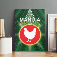 American Samoa Manu'a Cession Day Canvas Wall Art With Polynesian Pattern LT05 - Polynesian Pride