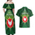 Personalized American Samoa Manu'a Cession Day Couples Matching Off Shoulder Maxi Dress and Hawaiian Shirt With Polynesian Pattern