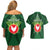 Personalized American Samoa Manu'a Cession Day Couples Matching Off Shoulder Short Dress and Hawaiian Shirt With Polynesian Pattern