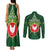 Personalized American Samoa Manu'a Cession Day Couples Matching Tank Maxi Dress and Long Sleeve Button Shirt With Polynesian Pattern