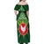 Personalized American Samoa Manu'a Cession Day Family Matching Off Shoulder Maxi Dress and Hawaiian Shirt With Polynesian Pattern