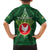 Personalized American Samoa Manu'a Cession Day Family Matching Off Shoulder Short Dress and Hawaiian Shirt With Polynesian Pattern