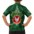 Personalized American Samoa Manu'a Cession Day Family Matching Short Sleeve Bodycon Dress and Hawaiian Shirt With Polynesian Pattern