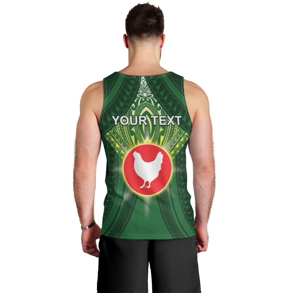 Personalized American Samoa Manu'a Cession Day Men Tank Top With Polynesian Pattern LT05 - Polynesian Pride