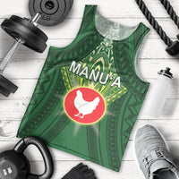 Personalized American Samoa Manu'a Cession Day Men Tank Top With Polynesian Pattern LT05 - Polynesian Pride