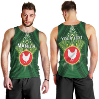 Personalized American Samoa Manu'a Cession Day Men Tank Top With Polynesian Pattern LT05 - Polynesian Pride