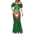 Personalized American Samoa Manu'a Cession Day Mermaid Dress With Polynesian Pattern