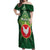 Personalized American Samoa Manu'a Cession Day Off Shoulder Maxi Dress With Polynesian Pattern